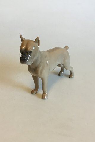 Bing og Grøndahl Figur af Stående Boxer No. 2212