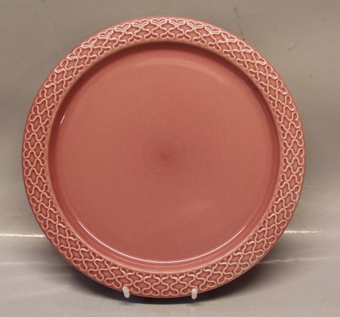 Bing & Grøndahl Pink / Rosa Cordial   304 Fad, rundt / dækketallerken 29,5 cm Quistgaard for B&G / Nissen Kronjyden Stoneware