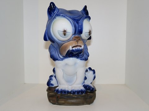 Sjælden Bing & Grøndahl figurStor blå hund