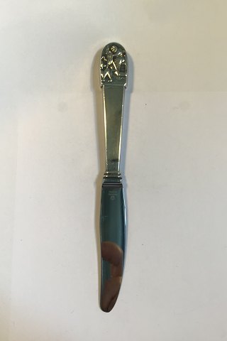 H.C. Andersen Eventyr Barnekniv i Sølv. Den grimme Ælling Spinderokken