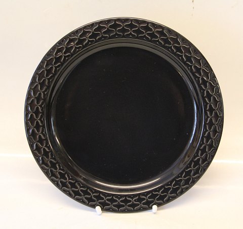 PALET - Sort 325 Tallerken 24 cm Bing & Grøndahl  Cordial Quistgaard for B&G / Nissen Kronjyden Stoneware
