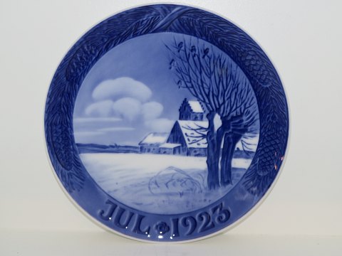 Royal CopenhagenJuleplatte 1923Kirke