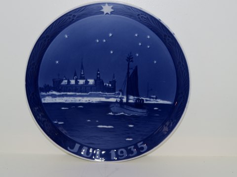 Royal CopenhagenJuleplatte 1935Kronborg