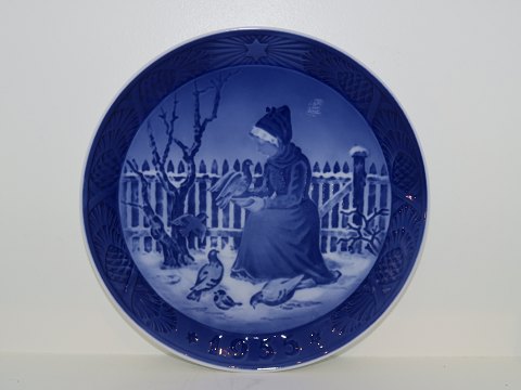 Royal CopenhagenJuleplatte 1955Fanøpige
