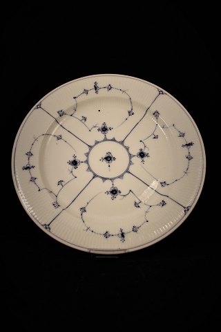 Antique Blue Fluted round dish, plain from Royal Copenhagen. 1850-70