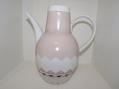 Bjorn Wiinblad Pink LotusCoffee pot with chafing heater