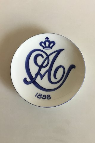 Royal Copenhagen / Bing / Grondahl Commemorative Plate for Prins Christian and Alexandrine Wedding in 1898