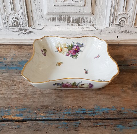 Royal Copenhagen Full Saxon Flower bowl no. 1522