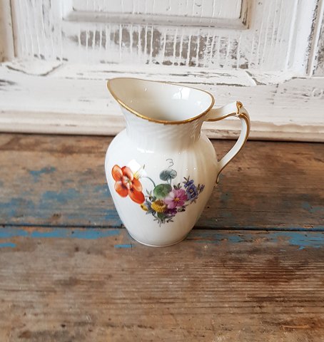 Royal Copenhagen Fuld Saksisk Blomst flødekande no. 1538