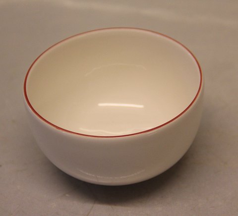 Red 3042-4 Bowl 5 x 8 cm Cup without handle (569) 15 cl Royal Copenhagen faience red top or red line -4 ALL Seasons 