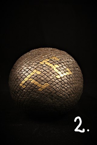 Dekorativ, rigtig gamle Franske petanque kugle med en super fin patina...