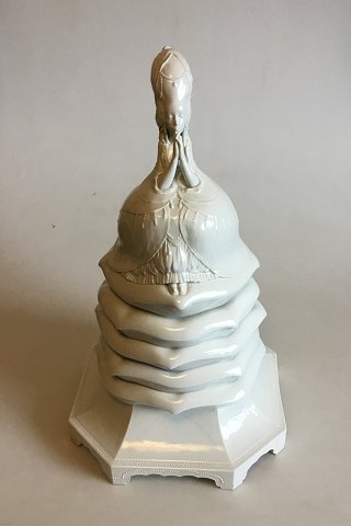 Royal Copenhagen Gerhard Henning Princess on the pea Figurine No. 1238 in Blanc de Chine