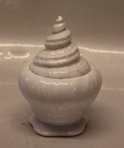 Kgl. Konkylie fra  Royal Copenhagen AG 14174 Sukkerskål m. låg 20 cl. (159-160-161)