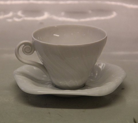 Royal Copenhagen  Triton Arje Griegst AG 14179 Cup 5.5 x 7.5 cm (072) and saucer 11.5 cm (073)