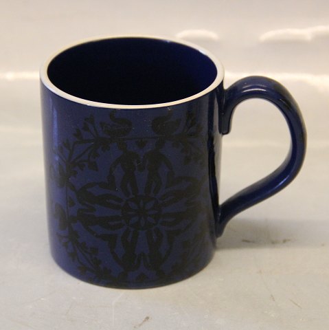 Silhuettes - B-2 Mug 9.5 cm, Blue Paper cuts by HC Andersen Royal Copenhagen Aluminia Faience