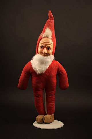 Old Santa Claus Santa Claus in fabric with celluloid face.Height: 33cm.