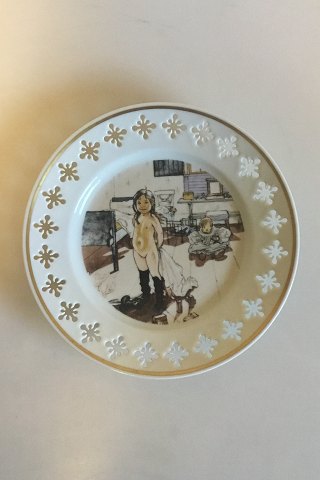 Bing & Grøndahl Carl Larsson platte "Mors og småpigernes værelse" Serie 2, Nr. 2, 1978