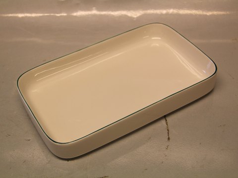Grøn 3078 Asiet, rektangulær 24 x 15 cm (353) Årstiderne   4 ALL Seasons Royal Copenhagen Grønt