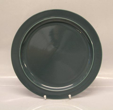 Mørkegrøn 631 Stor dækketallerken 31,5 cm, helt grøn Årstiderne   4 ALL Seasons Royal Copenhagen Grønt