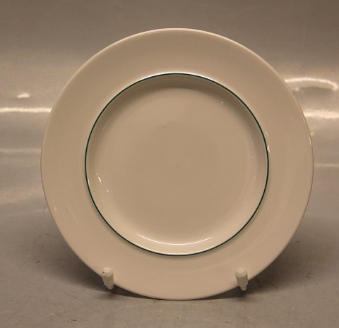 Grøn kant 3066 Kagetallerken 17 cm (617) Årstiderne   4 ALL Seasons Royal Copenhagen Grønt