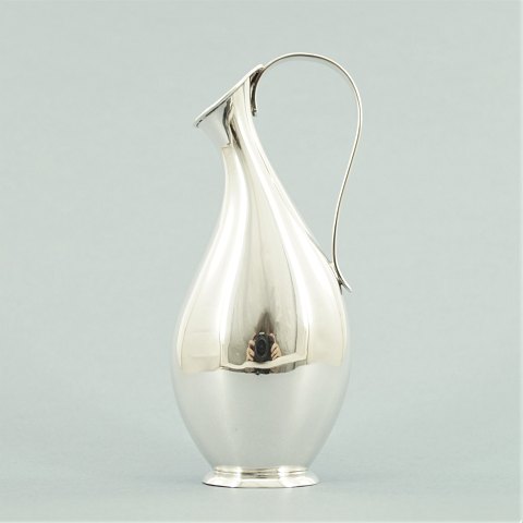 Hugo Grün; kande/vase af sterlingsølv, 1960