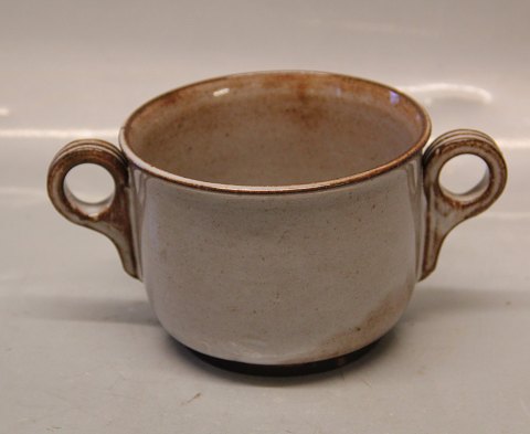 Stogo Ceramic Stoneware Tableware Bowl with handles 10 x 20 cm