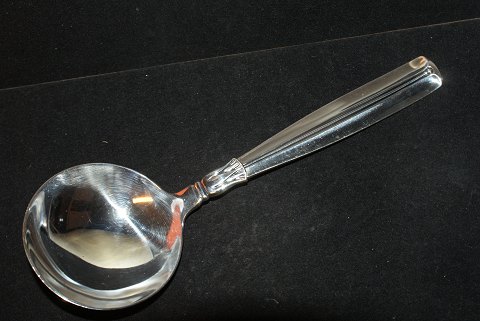 Kartoffelske / Serveringsske Rundt blad Lotus SølvW & S SørensenLængde 19 cm.
