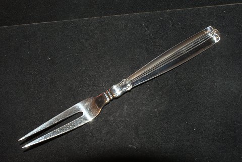 Kødgaffel / Stegegaffel Lotus SølvW & S SørensenLængde 18 cm.