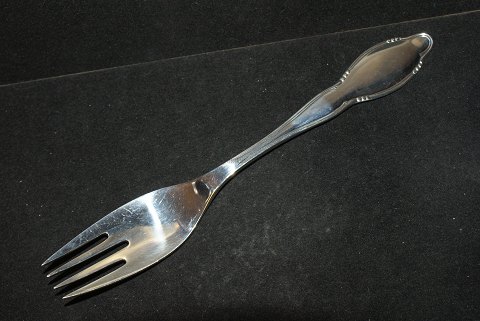 Fiskegaffel Marie Stuart SølvChr. FoghLængde 18,5 cm.
