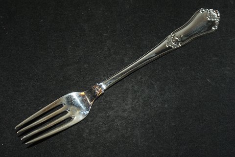 Barnegaffel, Rosenholm Dansk Sølvbestik Slagelse sølvLængde 16 cm.