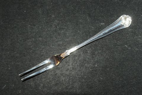 Pålægsgaffel Saksisk SølvbestikCohr SølvLængde 12 cm.