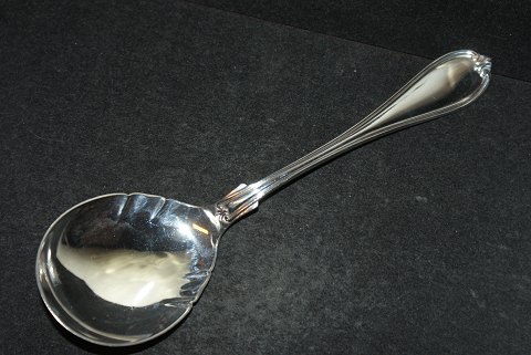 Compote spoon / Serving spoon Vallø Danish silver cutleryFrigast SilverLength 15 cm.