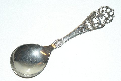Marmeladeske SølvStemplet 830SLængde 14,7 cm.