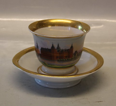 Empire Cup Large  Early 19th Century Frederiksborg Castle Royal Copenhagen 