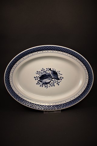 Royal Copenhagen - Aluminia Tranquebar / Trankebar fajance ovalt fad. 32x23cm.RC# 11/928.
