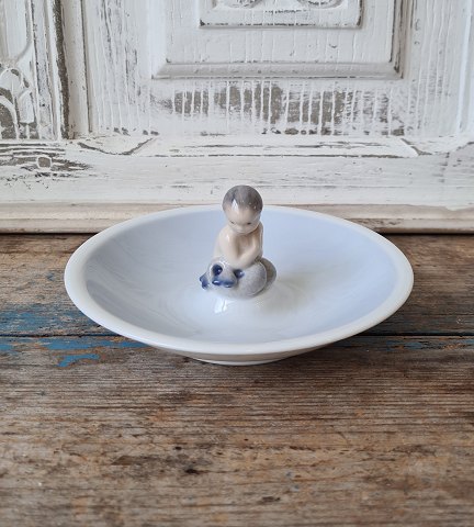Royal Copenhagen bowl with mermaid no. 3231