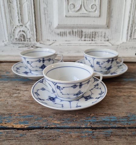 Royal Copenhagen Musselmalet riflet chokoladekop No. 465