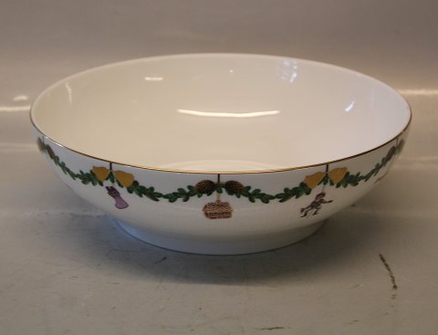 580 Skål 175 cl 7.6 x 25 cm (1017452-2503580) Stjerne Riflet Jul Kongelig Dansk Julestel