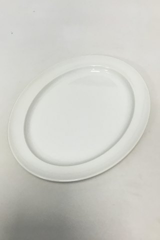 Royal Copenhagen Hvidpot Ovalt fad No. 8208