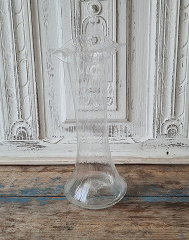 Art nouveau glass vase, from the beginning of 1900.