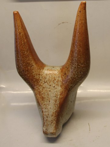 B&G 2504 Modern Bulls head 47 cm Agnethe Jorgensen A 280 53-68 B&G Art Pottery