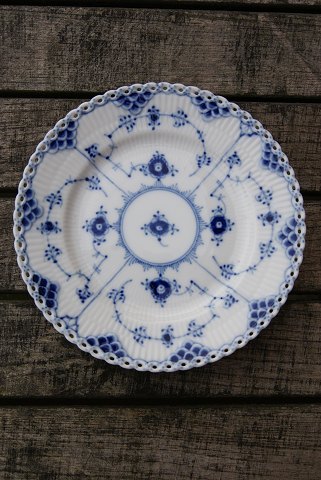 Blue Fluted full lace, ...