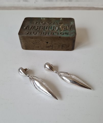 Hermann Siersbøl vintage sølv øreringe