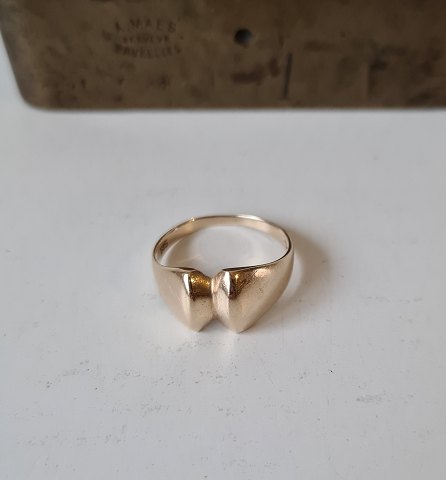 Vintage ring in 14 kt gold by Kaj Lund