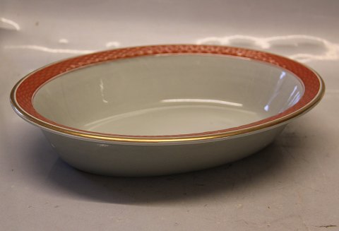 Tureby Oval Kartoffelskål 6 x 29 cm Aluminia  Fajancestel Royal Copenhagen Fajance