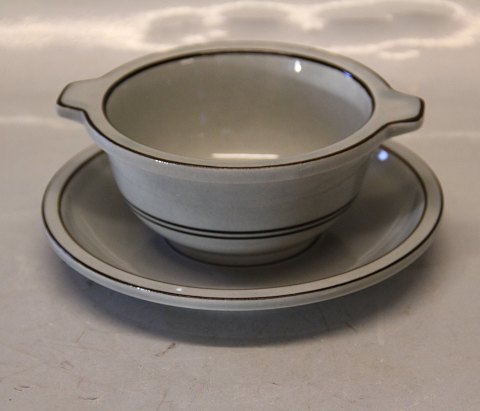 481 Soup Cup with handle 2.7 dl & saucer 16.5 cm B&G Columbia Stoneware tableware