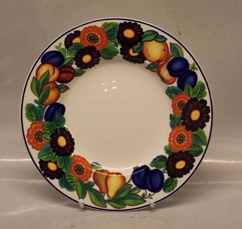 Chop platter / Round dish 28.4 cm with wide decoration Golden Summer Royal Copenhagen Faience
