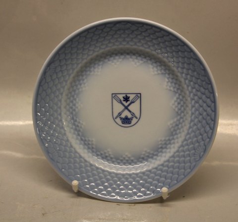 WITH LOGO 1007 Lunch plate (712) 21.5 cm (712) Also some with Logo B&G Blue tone - seashell tableware Hotel plates