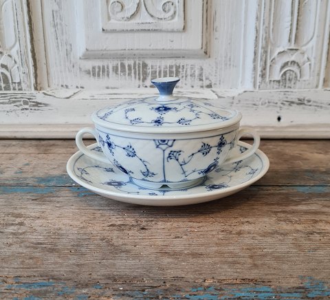 B&G Blåmalet hotel porcelæn bouillonkopNo. 1029/768