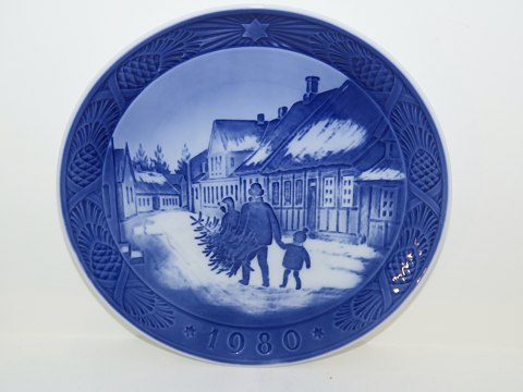 Royal CopenhagenChristmas plate 1980